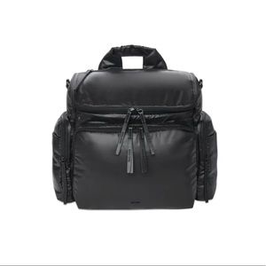 Caraa large black diaper backpack